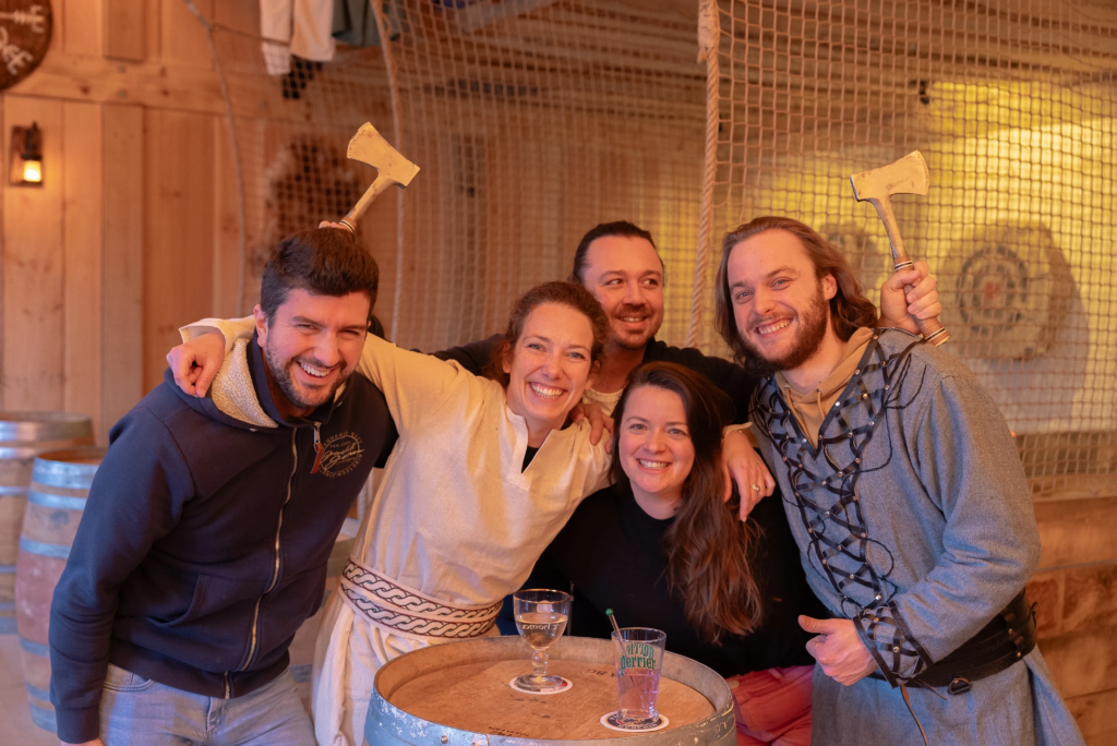 Nantes Aventures Parc de loisirs - qu'est ce que le lancer de haches